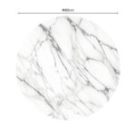 Table surface Kailo t.Werzalit marble look D60cm - Слика 2