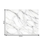 Table surface Kailo t.Werzalit marble look 120x80cm - Image 2