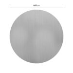 Table surface Tredial t.Werzalit beige D60cm - Image 2