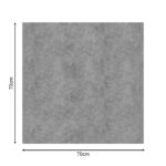 Fenzo gray marble table top t.Werzalit 70x70cm - Слика 2