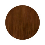 Table surface Jedre t.Werzalit walnut D60cm