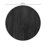 Table surface Jedre t.Werzalit walnut D70cm - Слика 2