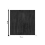 Table surface Jedre t.Werzalit walnut 70x70cm - Image 2