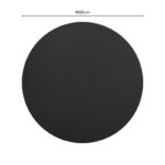 Table surface Sensie t.Werzalit dark grey D60cm - Слика 2