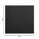 Table top Sensie t.Werzalit charcoal 70x70cm - Слика 2