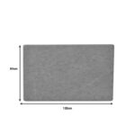 Zerbo gray marble look table top t.Werzalit 120x80cm - Image 3