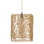 Таванска светилка Dorotan Inart E27 природна 30x27x110 см