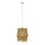 Ceiling lamp Rapom Inart E27 natural D25x95cm - Image 2