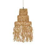 Плафонска светилка Nairan Inart E27 природна D30x125cm