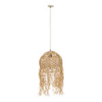 Ceiling lamp Amelon Inart E27 natural Φ40x110cm - Image 2