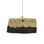 Таванска светилка Ormen Inart E27 природна Φ50x115см