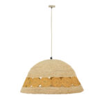 Ceiling lamp Gervi Inart E27 natural D50x110cm - Слика 2