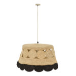 Ceiling lamp Lozir Inart E27 natural D60x110cm - Слика 2