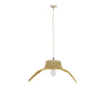 Ceiling lamp Jarua Inart E27 natural Φ65x110cm - Image 2