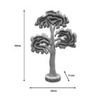 Table decoration tree Ethelia Inart natural mango wood 35.5x11x53cm - Слика 2