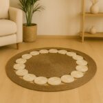 Carpet Opronzo Inart natural rope D120x2cm - Image 2