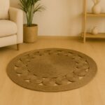 Carpet Lopzerc Inart natural rope D100x2cm - Image 2