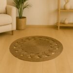 Carpet Lopzerc Inart natural rope D80x2cm - Image 2