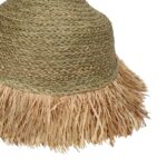 Boher Inart seagrass ceiling lamp in natural shade Φ33x76cm - Слика 3