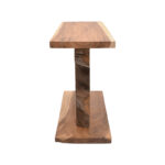 Nasiol Inart console natural solid teak wood 120x40x75cm - Слика 3