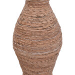 Decorative vase Lerpon Inart banana mat in antique natural shade D40x100cm - Image 3