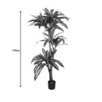 Decorative plant Dracaena I in a pot Inart green pp H170cm - Image 4