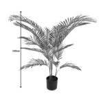 Decorative plant Areca I in a pot Inart green pp H120cm - Image 4