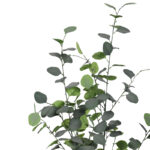 Eucalyptus decorative plant in a pot Inart green pp H120cm - Слика 2