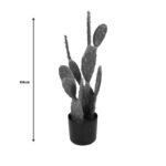 Cactus decorative plant in a pot Inart green pp H64cm - Слика 4