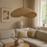 Ceiling light Lampi Inart grey press papier-iron 71x53x123cm - Слика 2