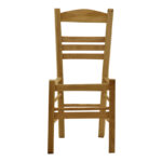 Coffee shop Sergeant chair walnut wood  42x40x89cm - Слика 4