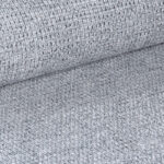 Armchair Patya light grey fabric- black metal leg 56x61x82cm - Image 5