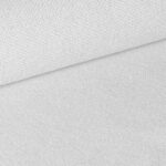 Chair Piyan ecru color fabric- black metal leg 55x58.5x80cm - Image 5