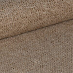 Chair Loukrizia beige fabric-black metal leg 56x63.5x82cm - Слика 5