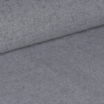 Chair Versa  grey-blue fabric-black metal leg 54x63.5x84cm - Image 5