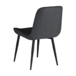 Chair Versa  anthracite fabric-black metal leg 54x63.5x84cm - Слика 2