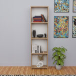 Bookcase Courtnai oak melamine 40x19.5x170cm - Image 2