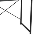 Study desk Ustando anthracite melamine 90x60x72cm - Image 4