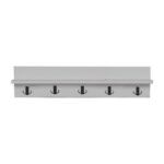 Wall shelf Esform white melamine 80x11x18cm - Слика 3