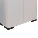 Cabinet Yven white melamine 65x32x83cm - Слика 6