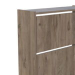 Karol melamine shoe box in natural shade 70x24x113cm - Слика 5