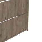 Karol melamine shoe box in natural shade 70x24x113cm - Слика 6