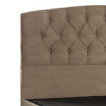 Double bed Lanse with storage space brown 160x200cm - Слика 5