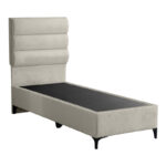 Limit fabric bed in cream shade 90x200cm - Слика 3