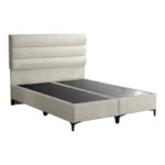 Limit fabric bed in cream shade 160x200cm - Слика 3