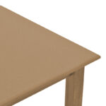 Table Zolenio solid beech wood with mdf top polish walnut 80x80x76cm - Слика 3