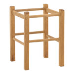 Кафетерија Олигор од цврсто буково дрво, полирана волна 34x4x47 см