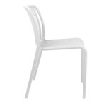 Zoi pp chair in white shade 42x58x79cm - Image 3