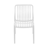 Zoi pp chair in white shade 42x58x79cm - Image 4