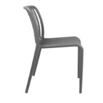 Zoi pp chair in anthracite shade 42x58x79cm - Слика 3